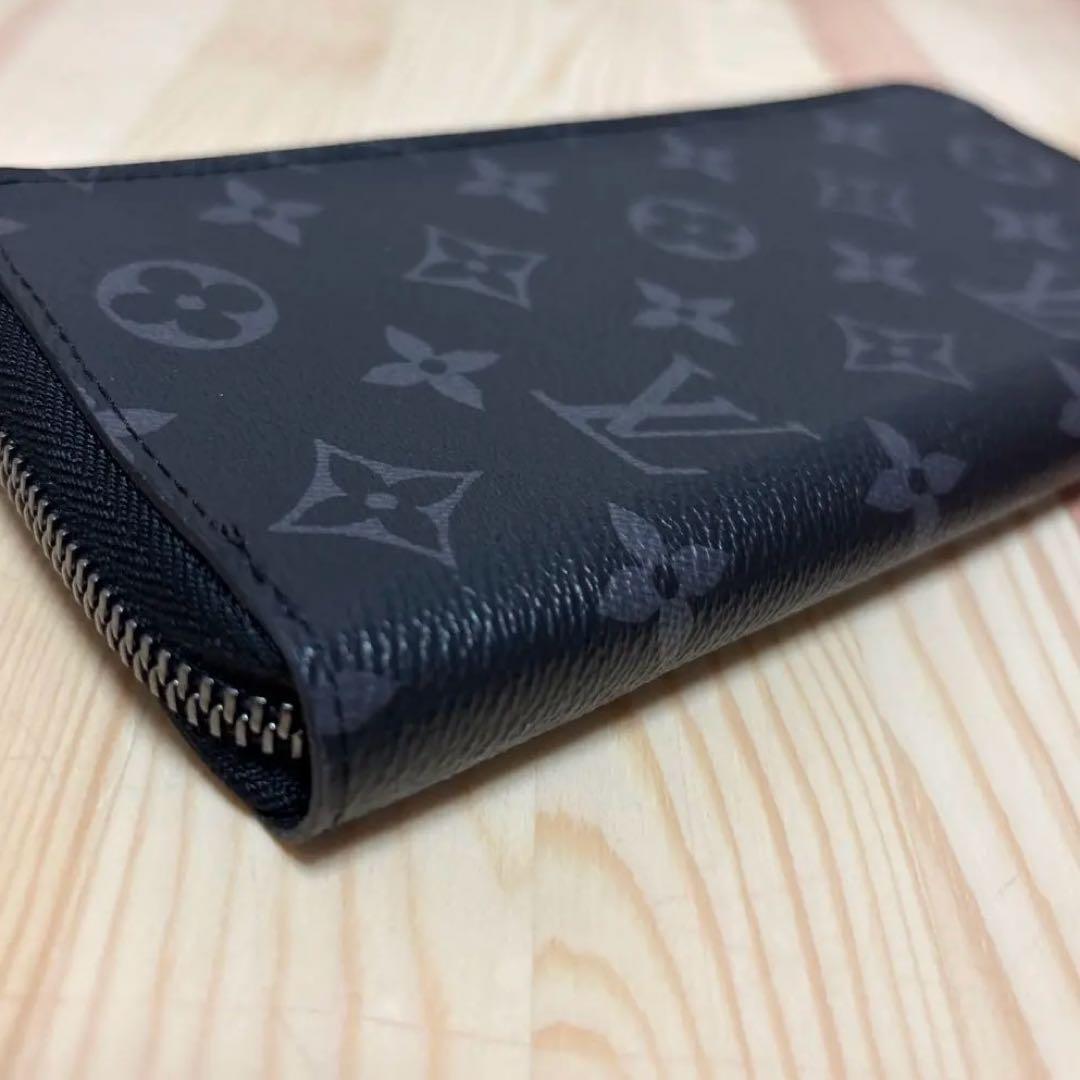 ルイヴィトン モノグラム エクリプス ヴェルティカル 長財布 ブラック