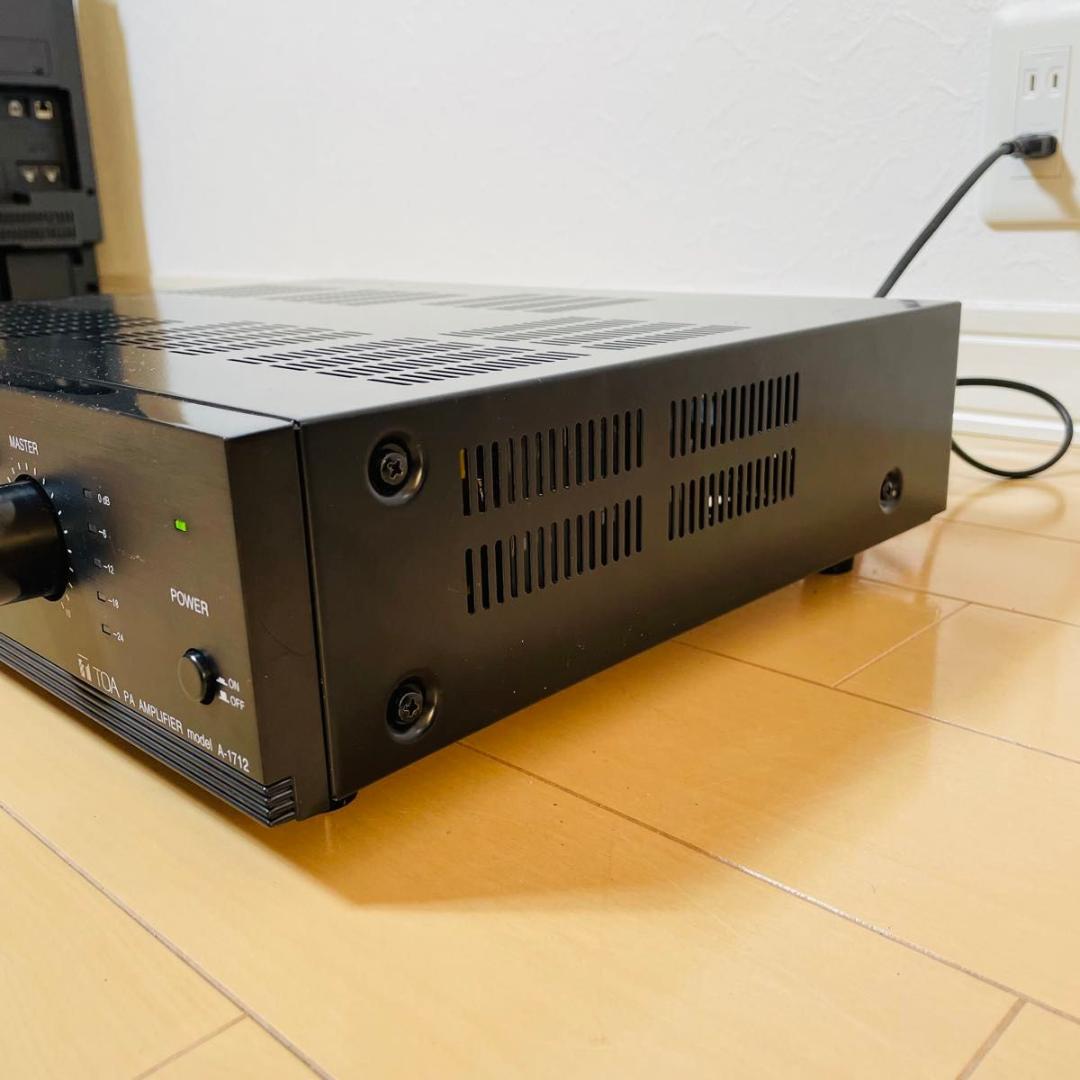 【美品】TOA PAアンプ A-1712