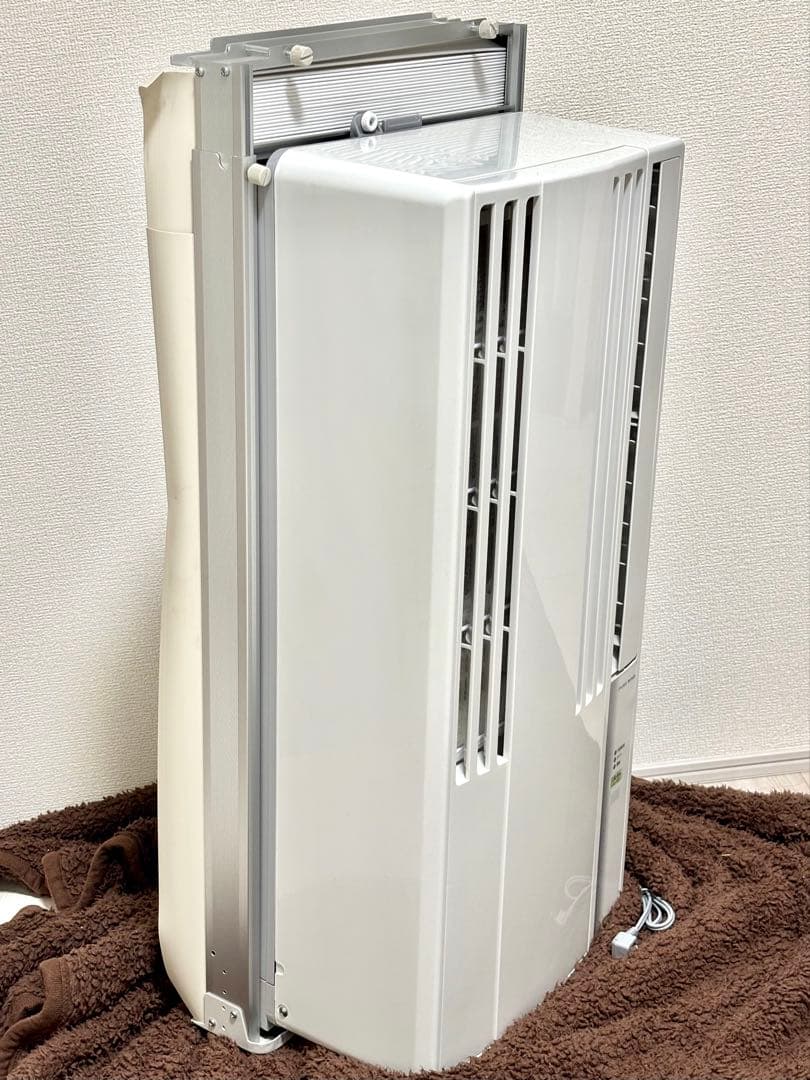 【美品】2023年製 コロナ窓用エアコン CW-F1623R 枠 &リモコン付き