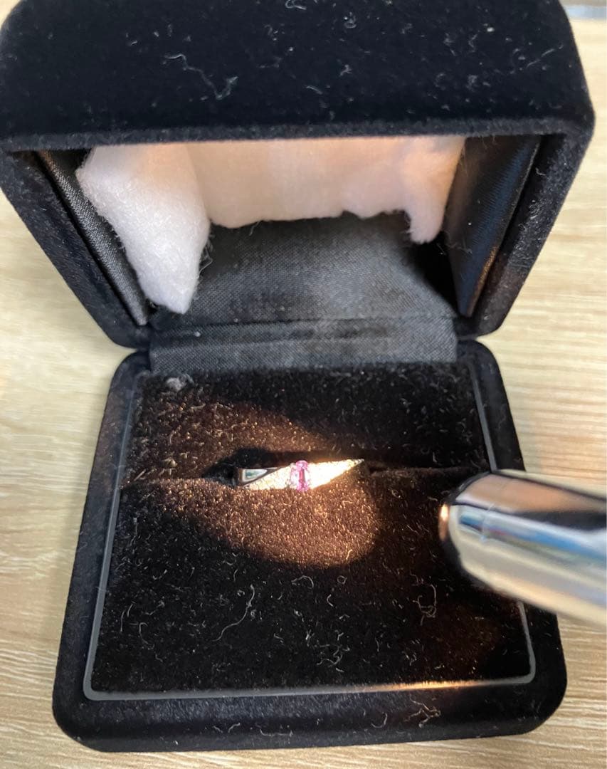 【きなこ】アレキサンドライト 天然クリソベリル リング 指輪