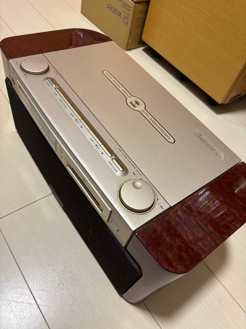 CDプレーヤー搭載オーディオ機器 30年記念限定品