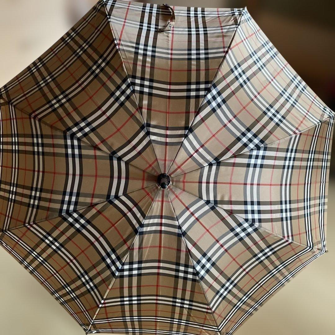 Burberry チェック柄 長傘