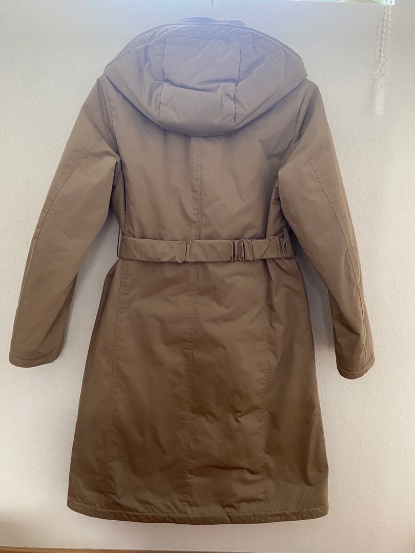 カポックノット　ウエストマークパーカーコート