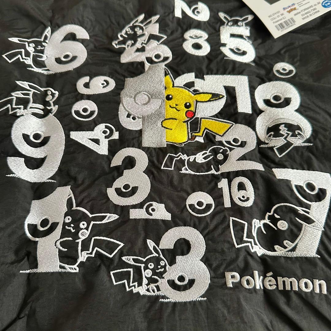 【店舗限定】ボールアンドチェーン×ポケットモンスター エコバッグBLACK L