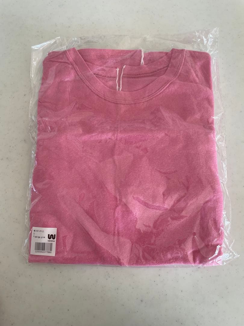 WERTHY 野沢和香　ダブルサイドロンT S 未開封 フラミンゴ　ピンク