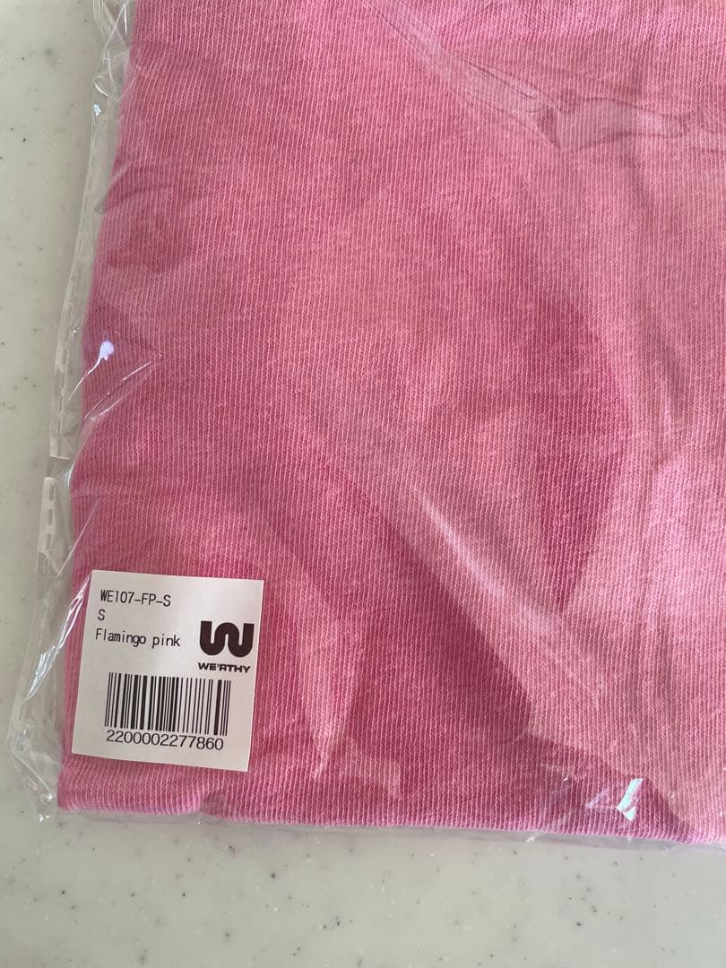 WERTHY 野沢和香　ダブルサイドロンT S 未開封 フラミンゴ　ピンク