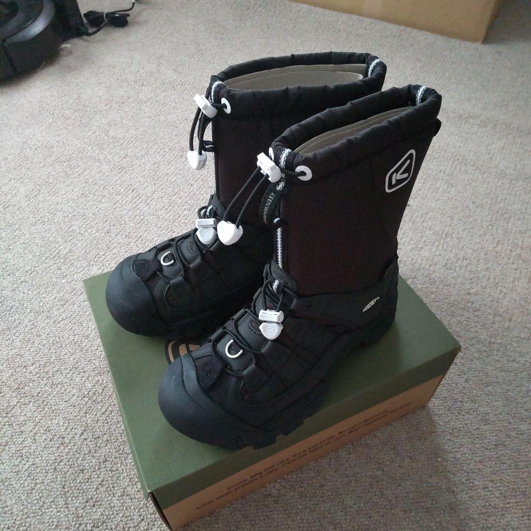 キーン　ブーツ　シューズ　黒　23.5　新品　訳あり