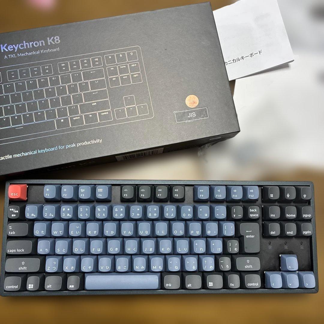Keychron K8 メカニカルキーボード JIS