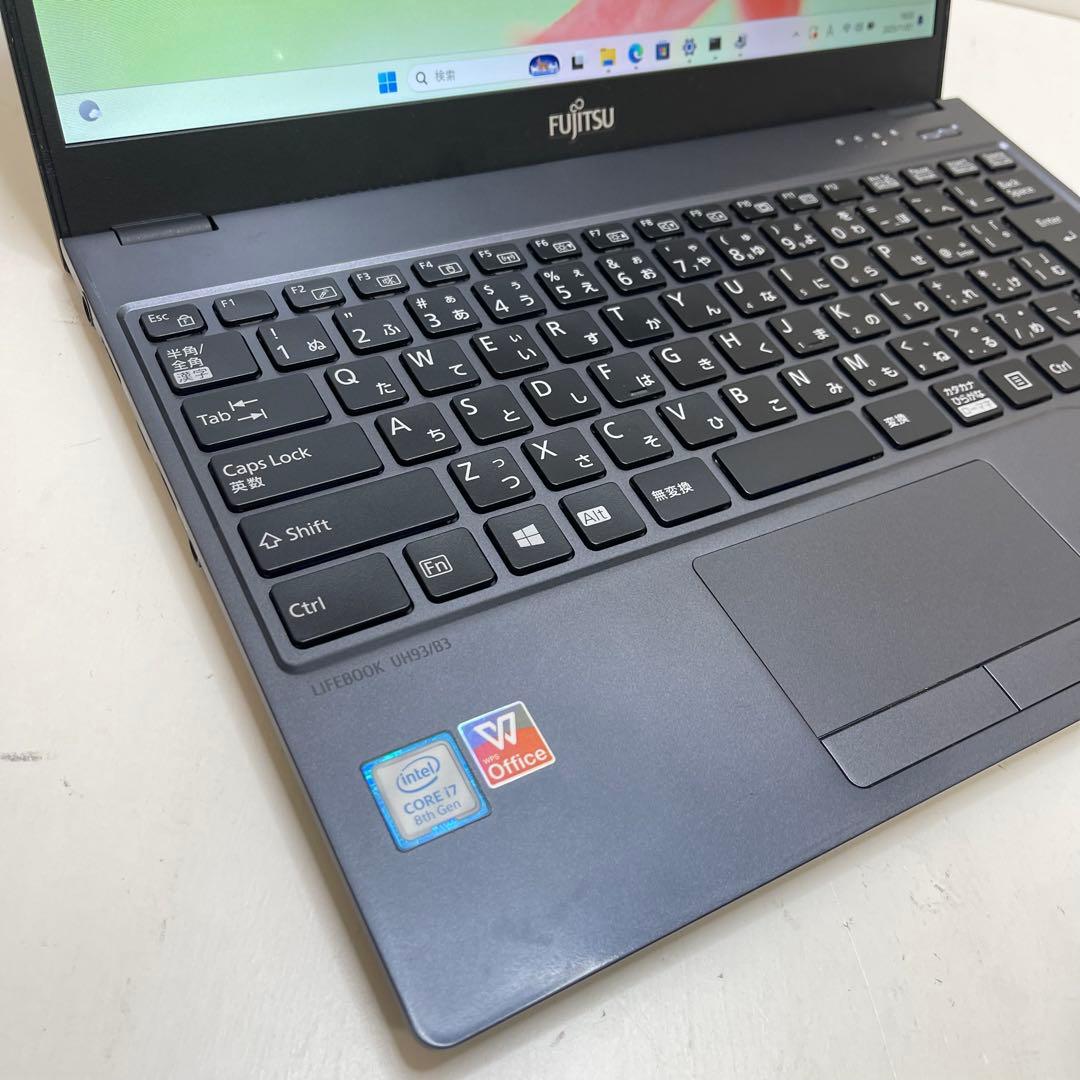 #404 富士通 LIFEBOOK i7-8550U 8GB 512G