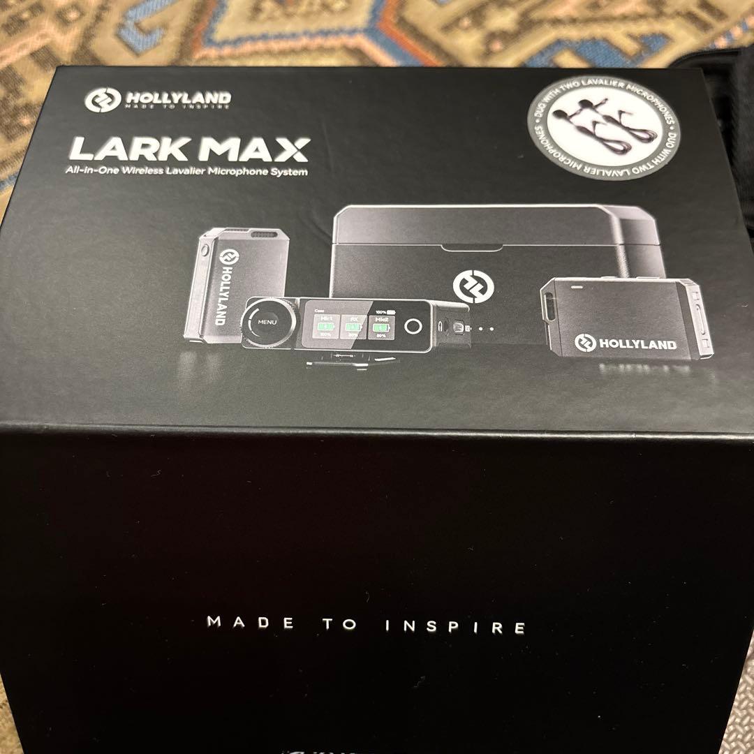 Hollyland LARK MAX ワイヤレスマイクシステム