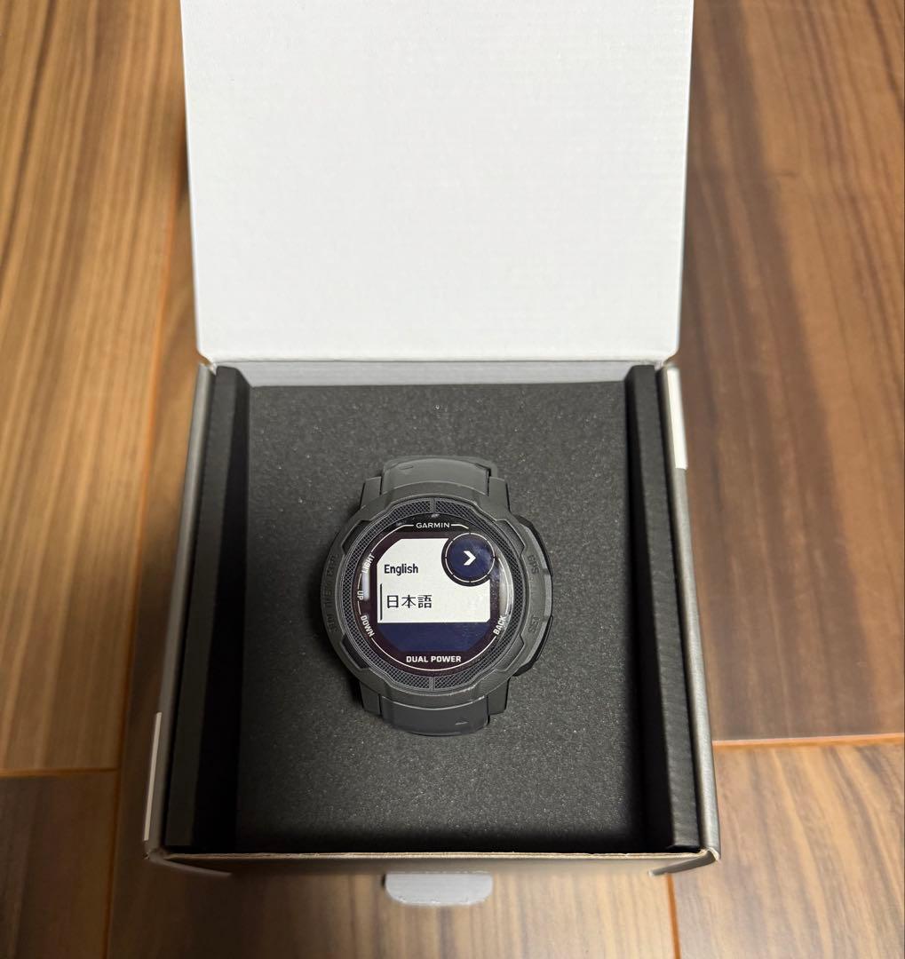時計 GARMIN instinct 2 dual power