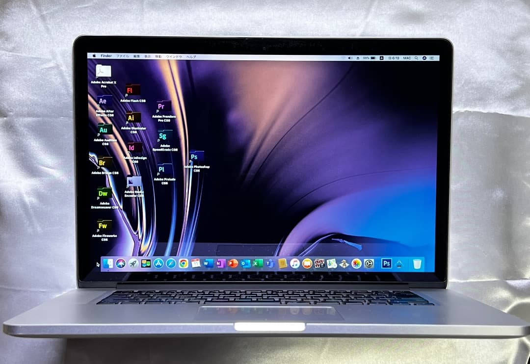 ダブルOS♪〜Mac & Windows 15インチ【CS6 / Office】