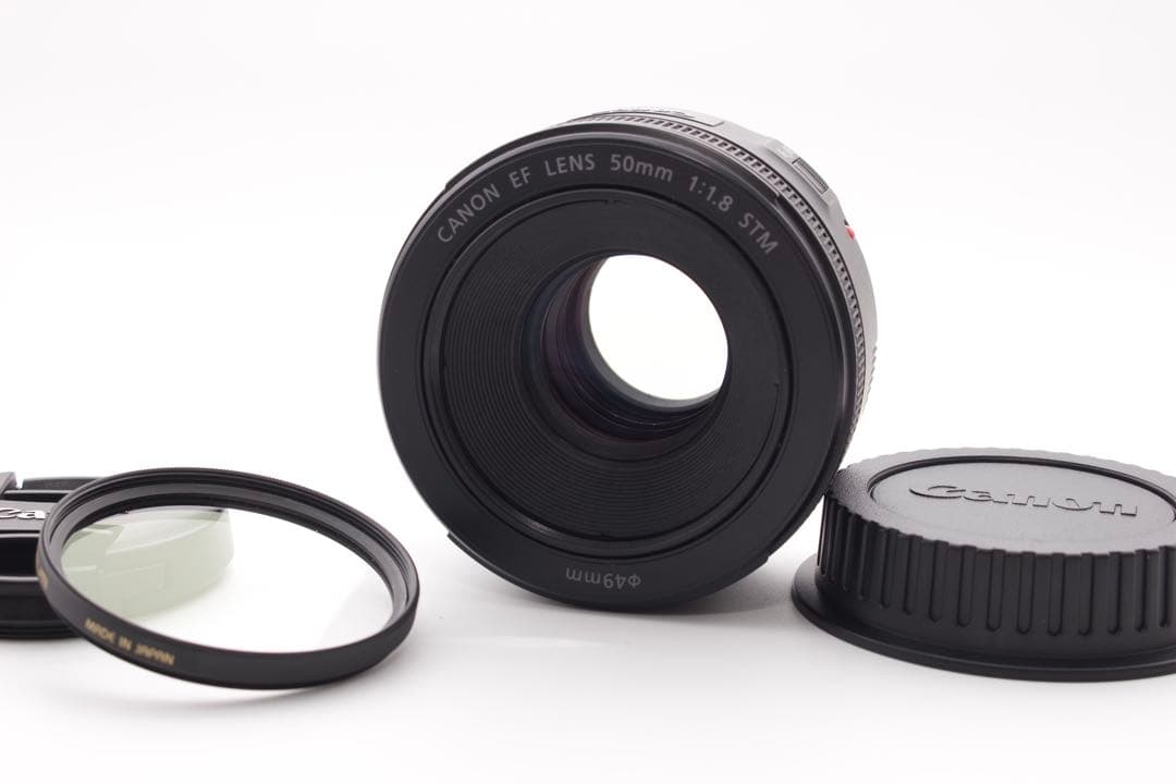 Canon EF 50mm F1.8 STM 単焦点レンズ　ポートレート　美品