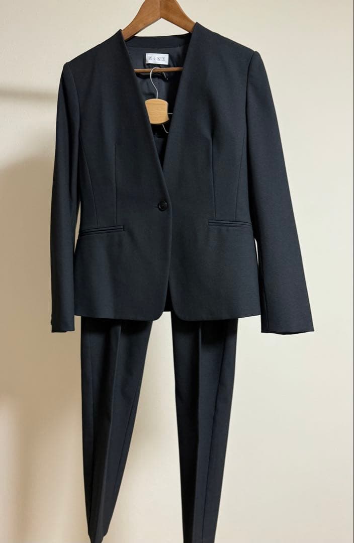 PLST スーツセットアップ　ウォームリザーブジャケット　パンツ　ブラック