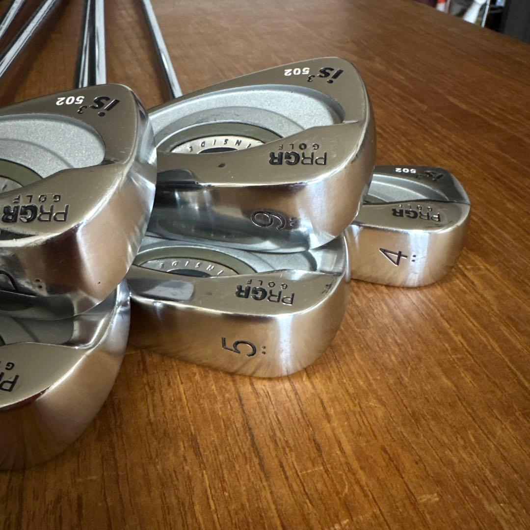 PRGR is3 502やさしいアイアン 9本セット 4-9PSA 軽量スチール