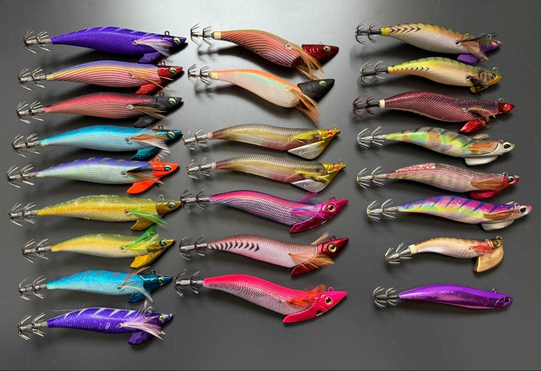 ティップラン用エギ　24本セット ダイワ　シマノ　バレーヒル