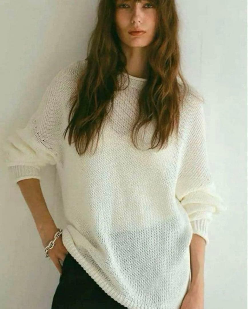 ★ETRE TOKYO ボトルネックローゲージニットプルオーバー