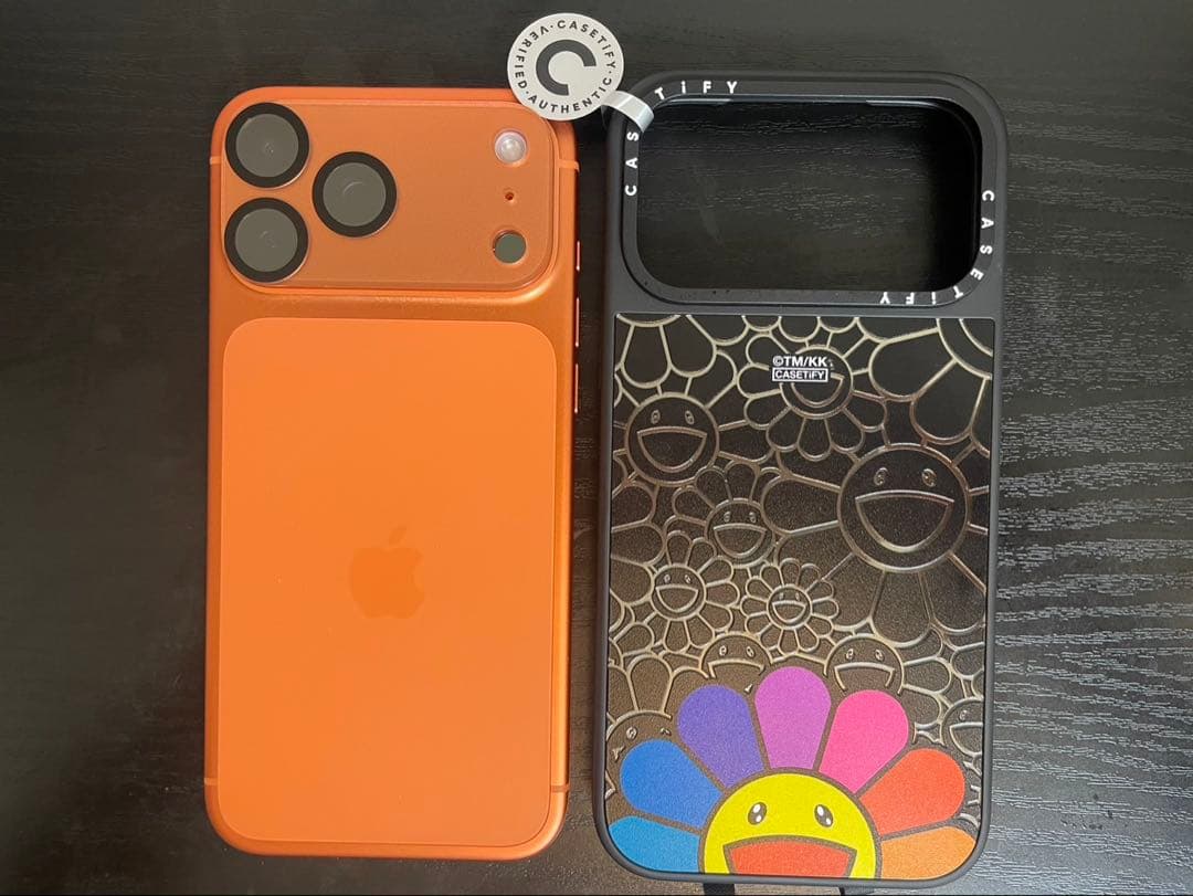 値下可/iPhone17Promax/オレンジ/256GB/AppleCare