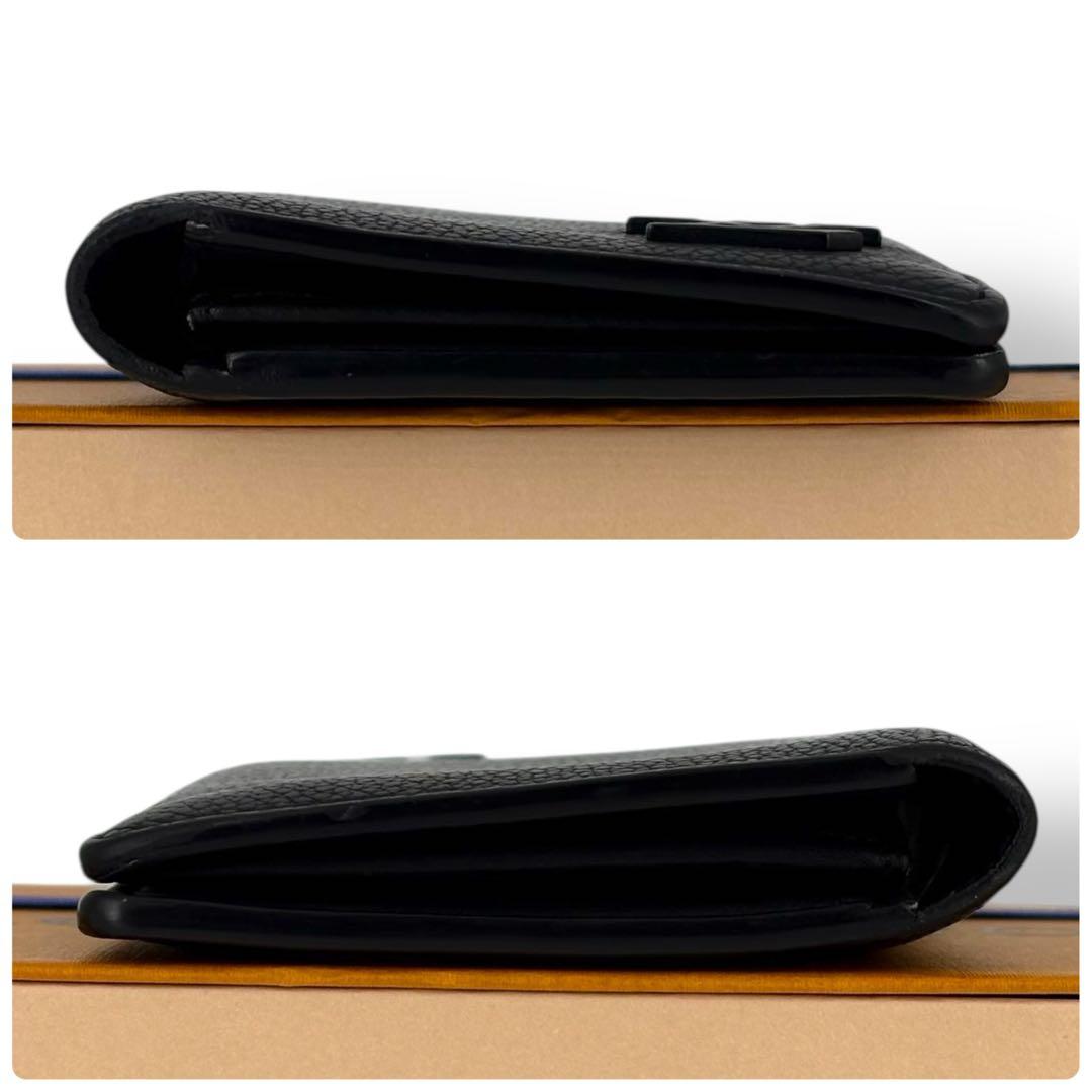 新型　ルイヴィトン アエログラム ポルトフォイユ ブラザ NM　ブラック　黒