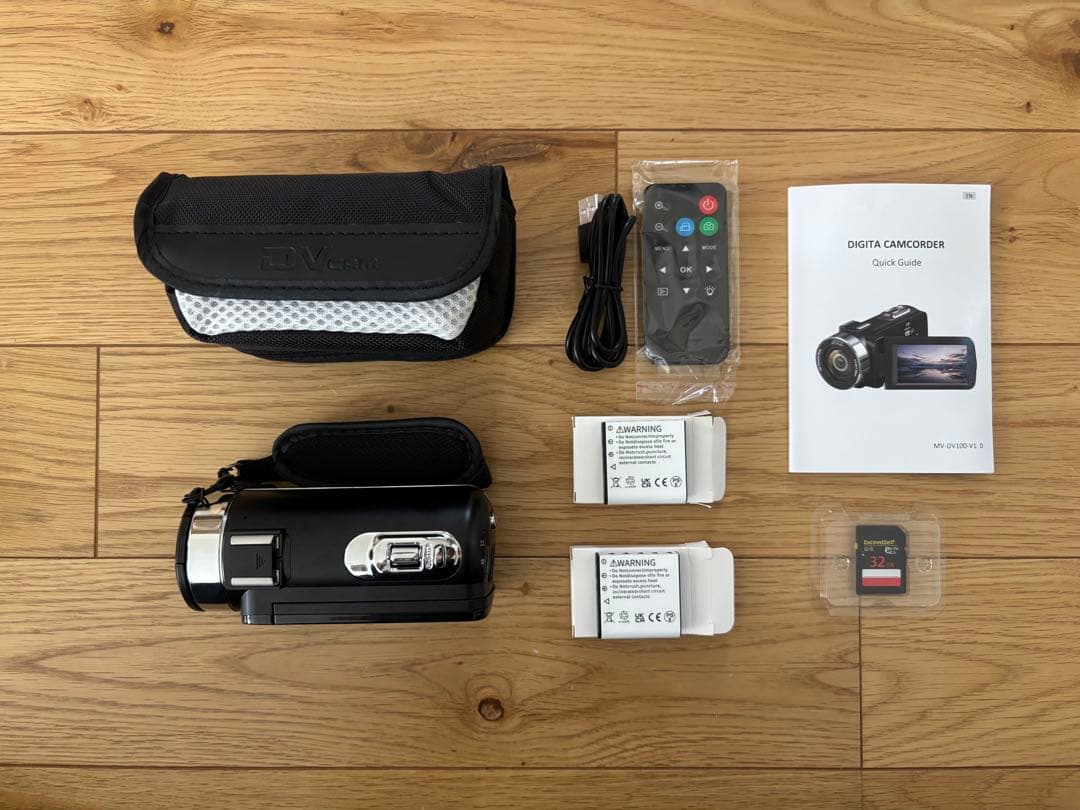 【新品】4K4000万画像数18倍ズームデジタルカメラ