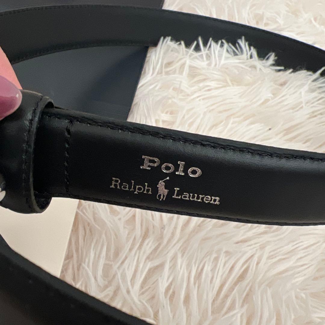 正規品　Polo Ralph Lauren 黒 ベルト 38サイズ