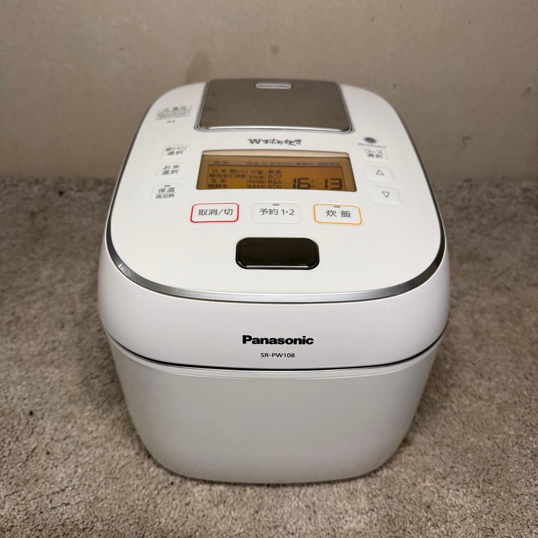 【147】Panasonic SR-PW108 炊飯器 IH加熱方式　2019年