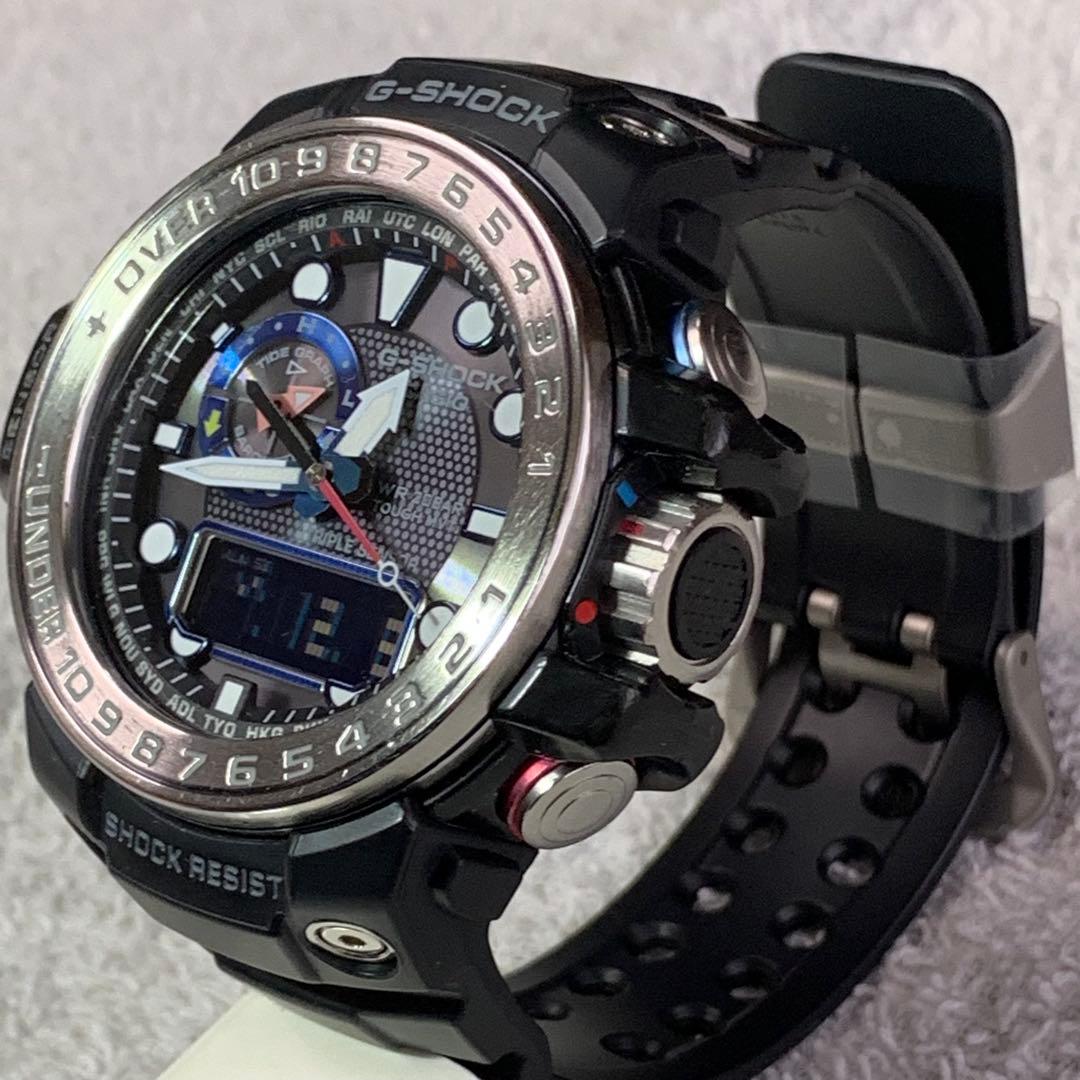 時計 CASIO G-SHOCK GWN-1000B Marine SilverSky