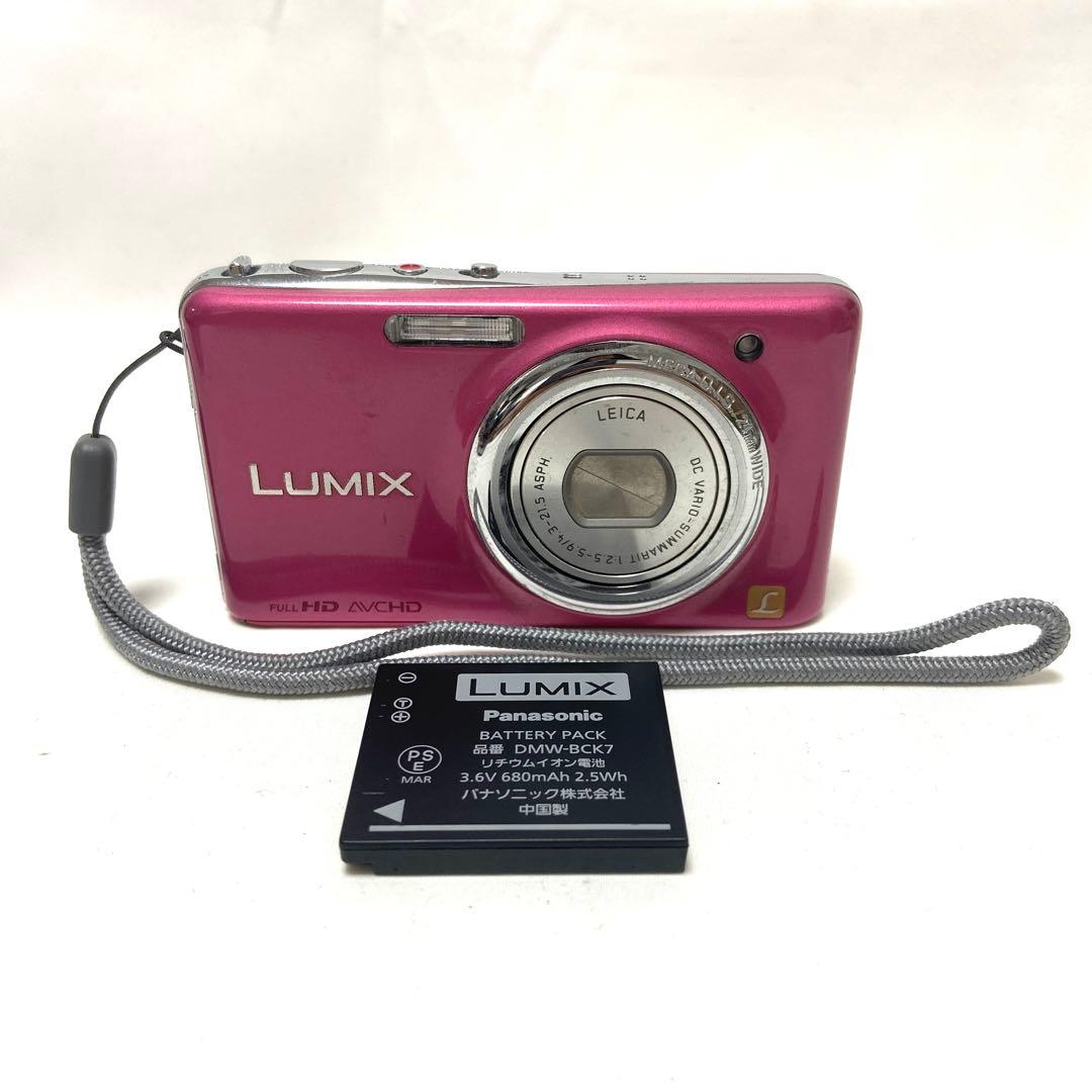 Panasonic LUMIX DMC-FX77 ピンク デジタルカメラ