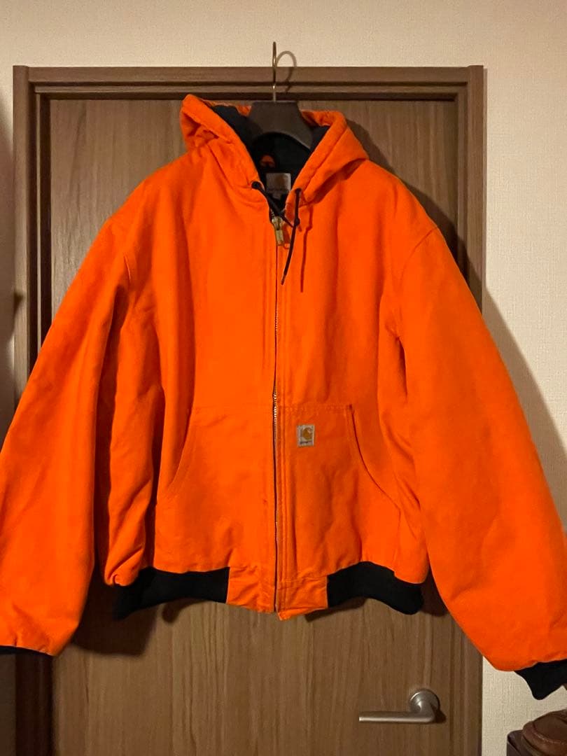 カーハート　アクティブジャケット　オレンジ