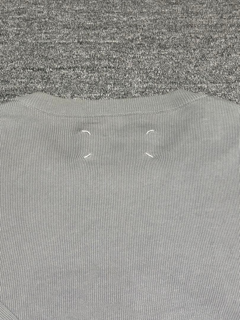 早い者勝ちMaison Margiela エルボーパッチ クルーネック ニット