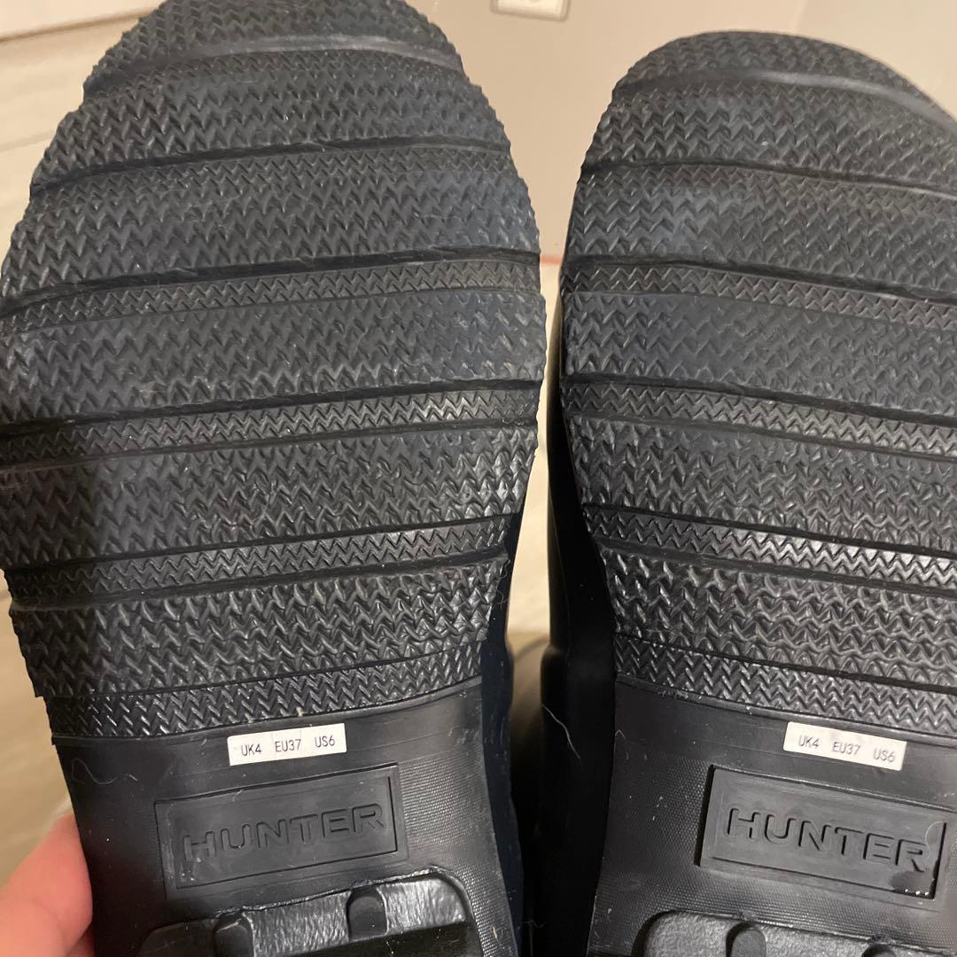 HUNTER ブラック 長靴 US6