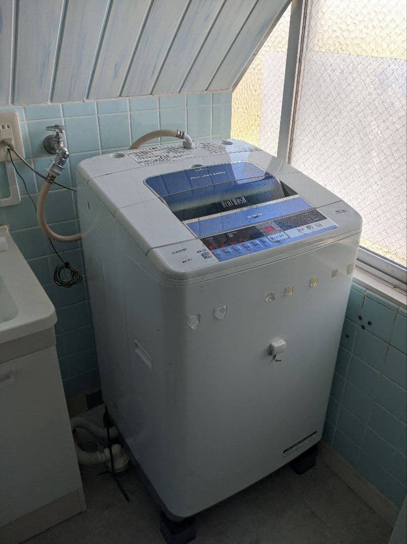 HITACHI 縦型洗濯機 本体 コンパクト BW-7TV