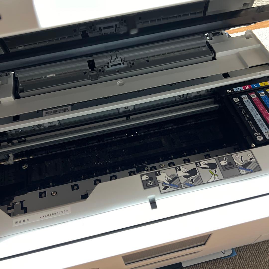 EPSON EP-882A インクジェットプリンター ホワイト 本体