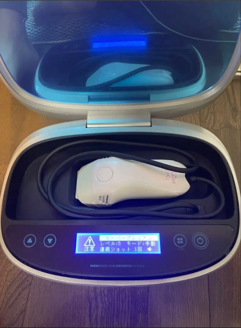 ケノン8.4 脱毛器 ミラー付き