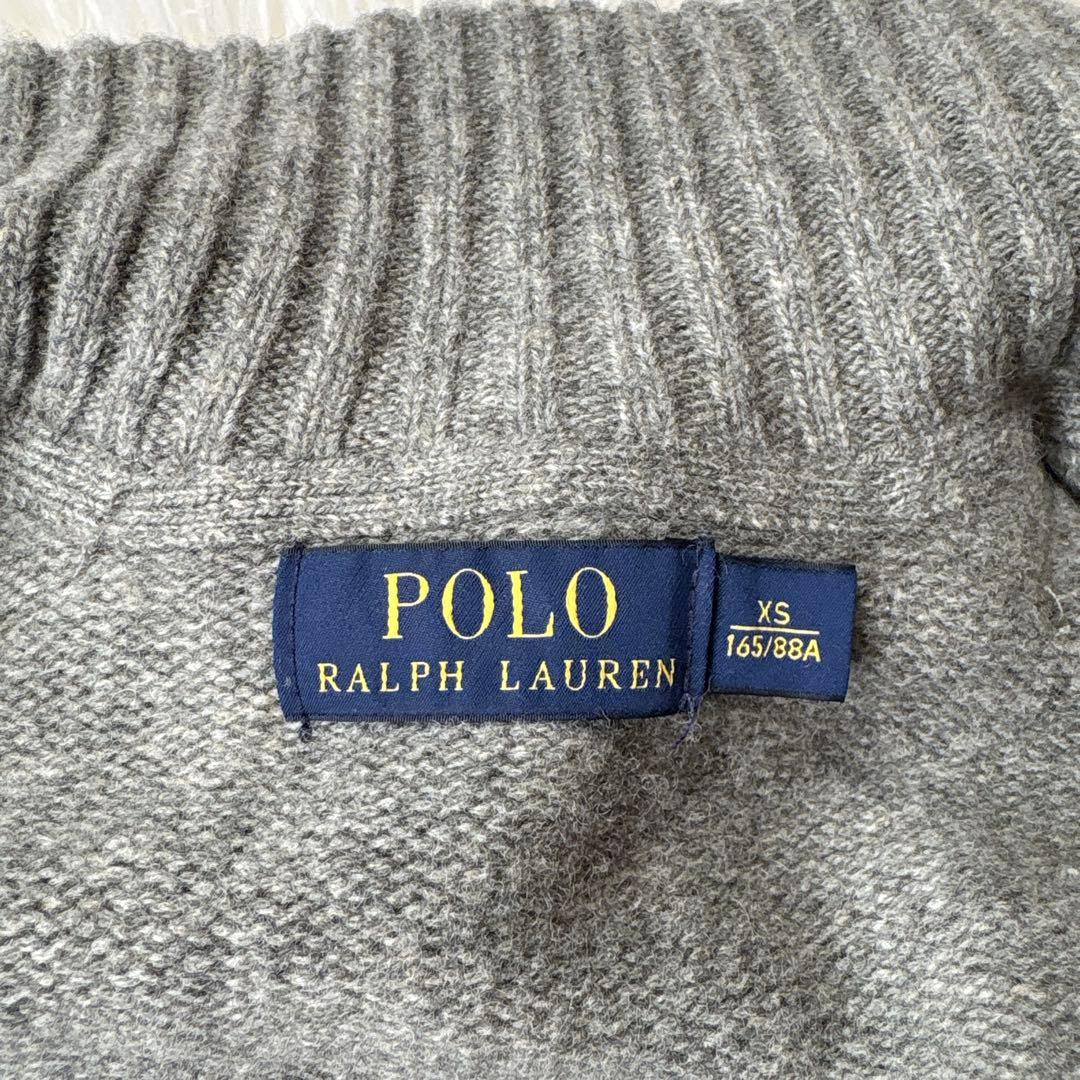 釣りきち☆美品☆ポロラルフローレン ドライバーズニット ビッグポニー