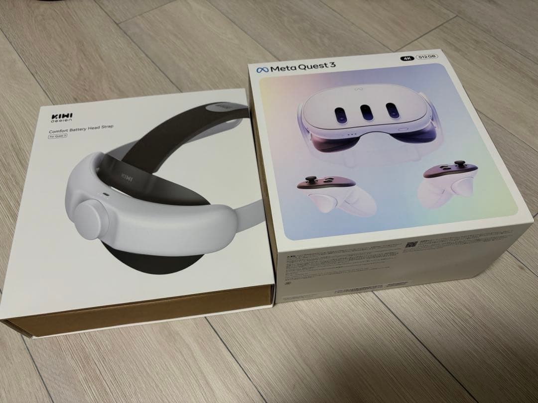 メタクエスト3 512GB ヘッドストラップ セット 中古