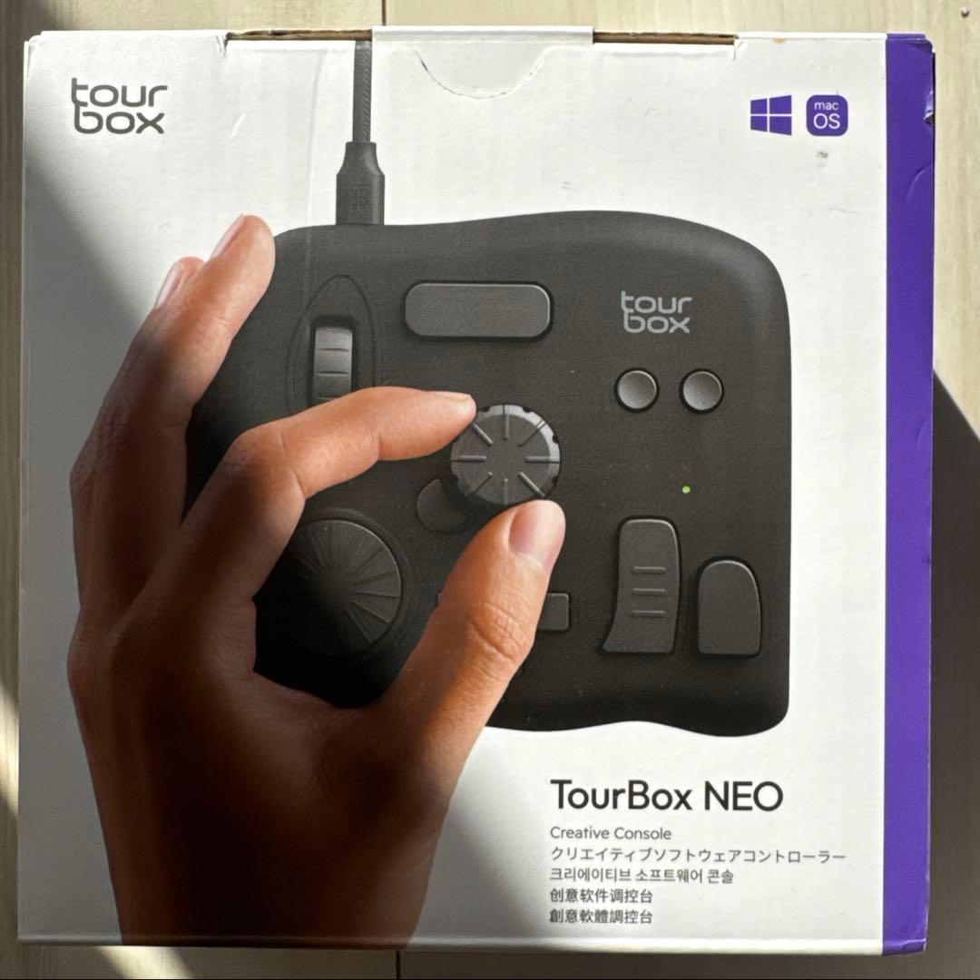 TourBox NEO ブラック　左手デバイス