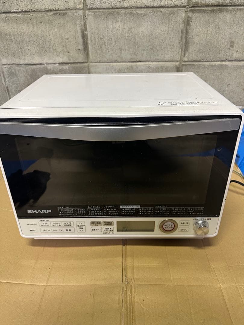 『ジャンク品』SHARP オーブンレンジ ホワイト