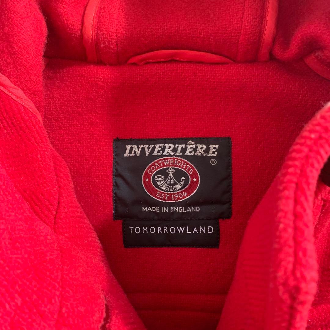 INVERTERE 赤 ダッフルコート