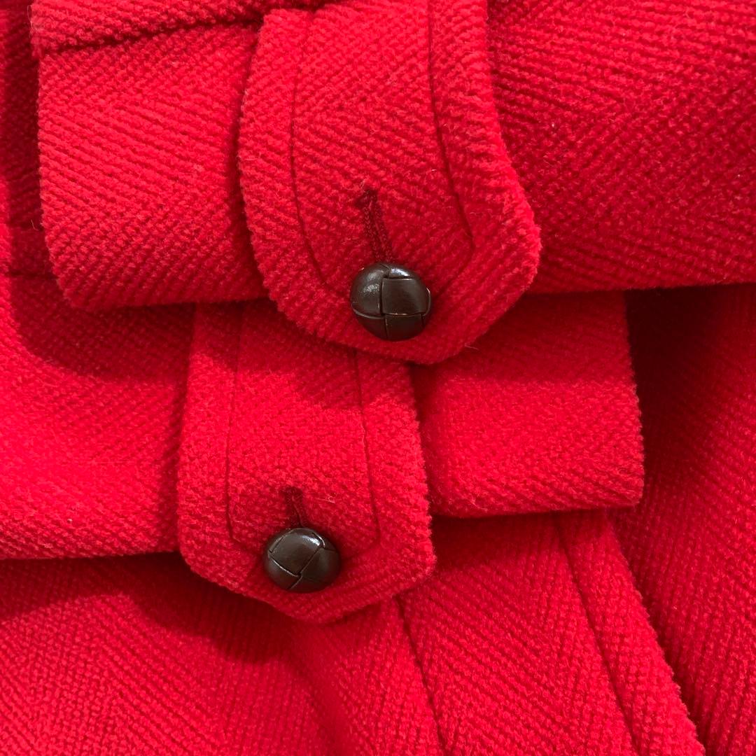 INVERTERE 赤 ダッフルコート