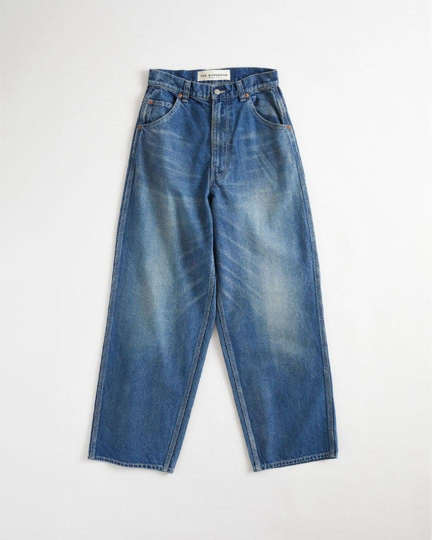 ★美品★シンゾーン shinzone TOOL DENIM PANTS ブルー