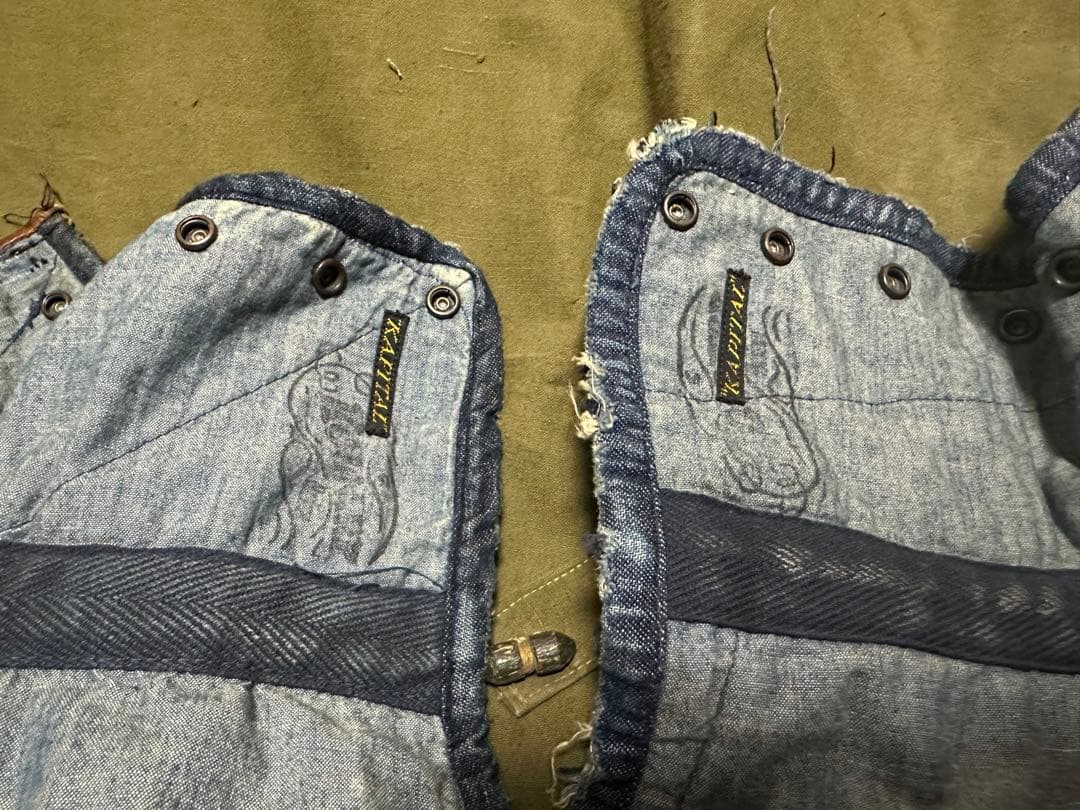 最終値下げキャピタルkountry 襤褸レッグウォーマー？※boro名作名品