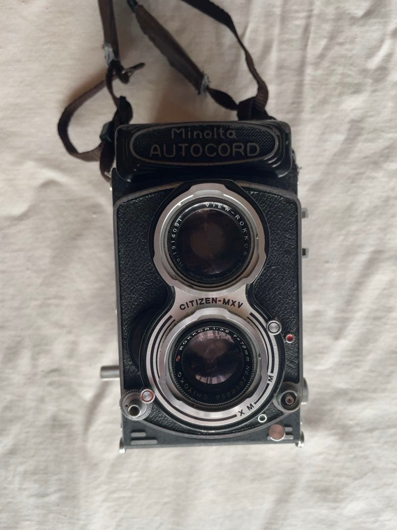 完動品◎Minolta AUTOCORD ミノルタ 二眼レフ フィルムカメラ
