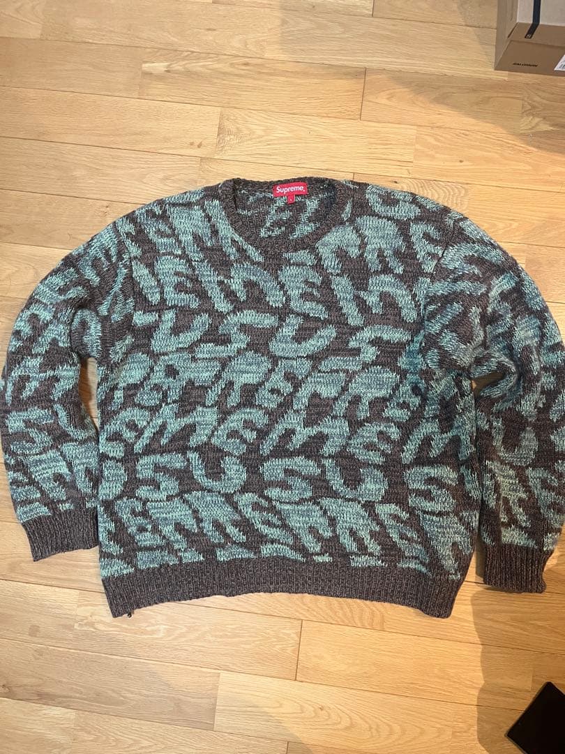 トップス supreme Stacked Sweater