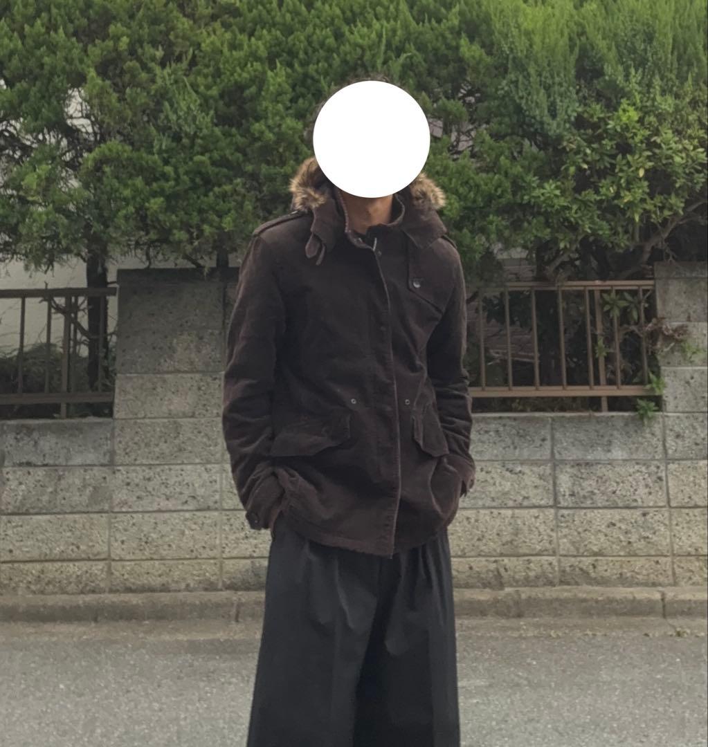 suède fur jacket / Mods coat vintage