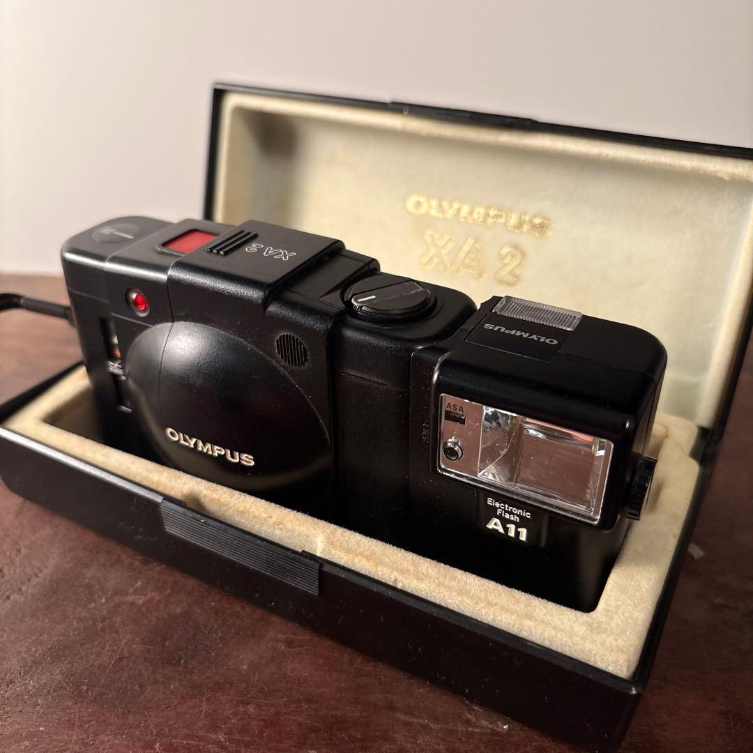 【箱付・極美品】Olympus xa2 フィルムカメラ