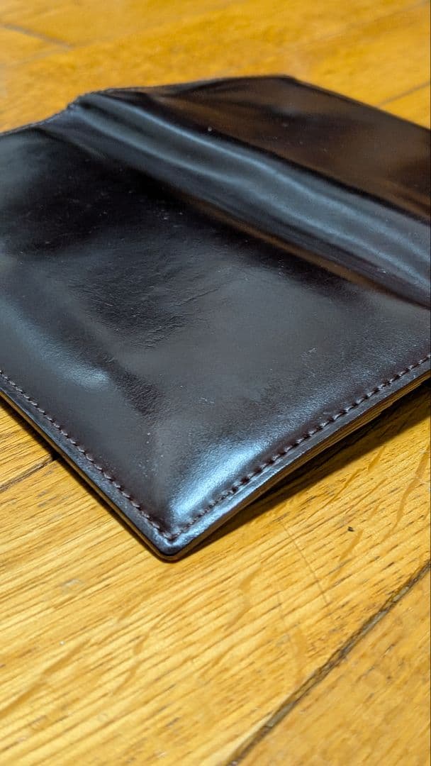 ■GANZO■SHELLCORDVAN2■バーガンディー■シェルコードバン2