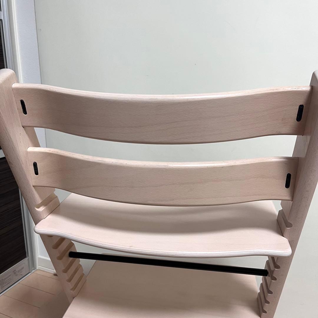 【新型】シリアル5　ストッケ トリップトラップホワイトウォッシュ