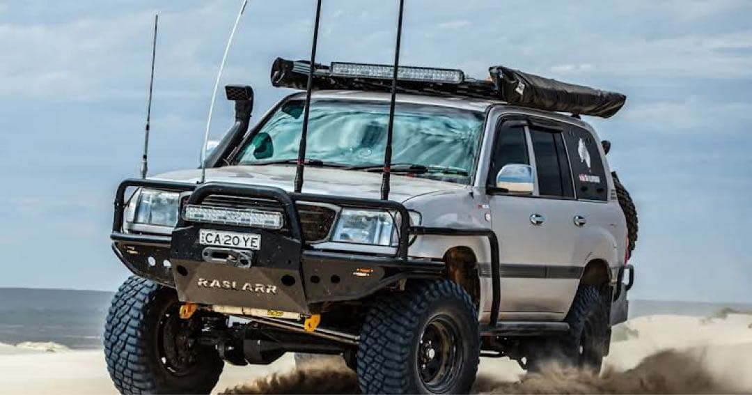 モビールアンテナ　オフロードアンテナ　フラッグポール　ステー付き　70cm