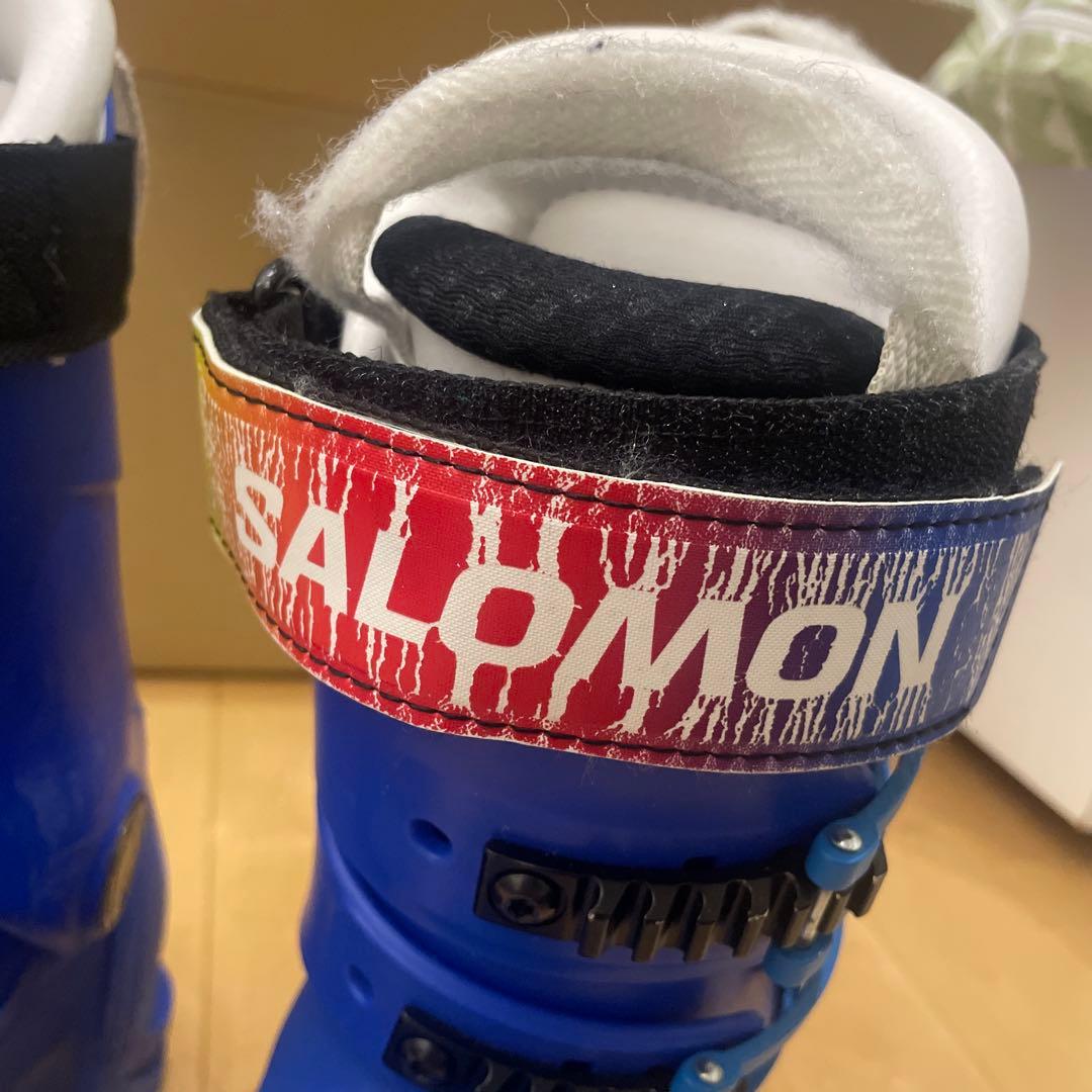 サロモンスキー用ブーツ 青